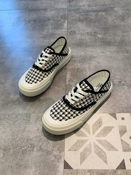 Női alkalmi szövet tornacipő nyakkendővel - többféle színben