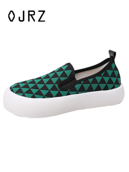 Ženske karirane tenisice na elastiku