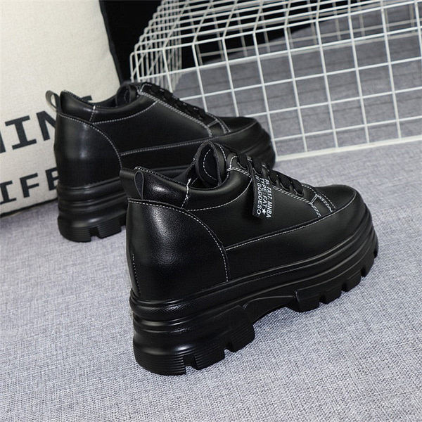 Sieviešu kedas ar šņorēm un platformu 10 cm