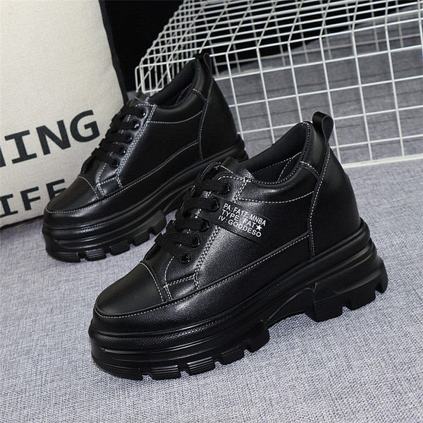 Sieviešu kedas ar šņorēm un platformu 10 cm