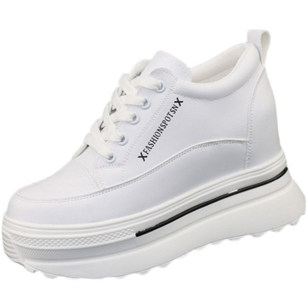 Kunstnahast kõrge tallaga naiste tossud