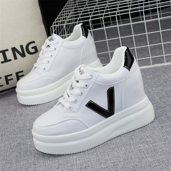 Uus 8 cm platvormiga ökonahast naiste tossude mudel