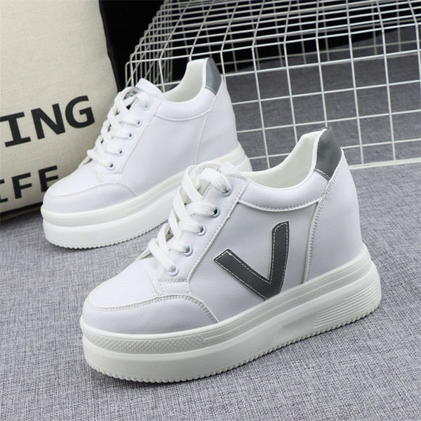 Uus 8 cm platvormiga ökonahast naiste tossude mudel