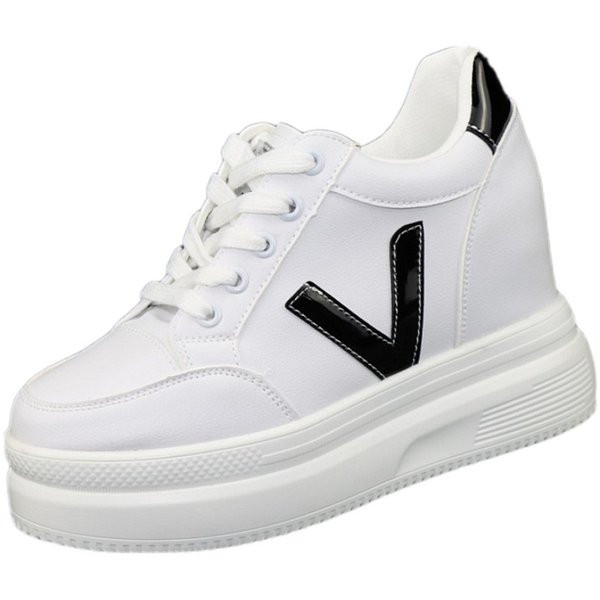 Uus 8 cm platvormiga ökonahast naiste tossude mudel