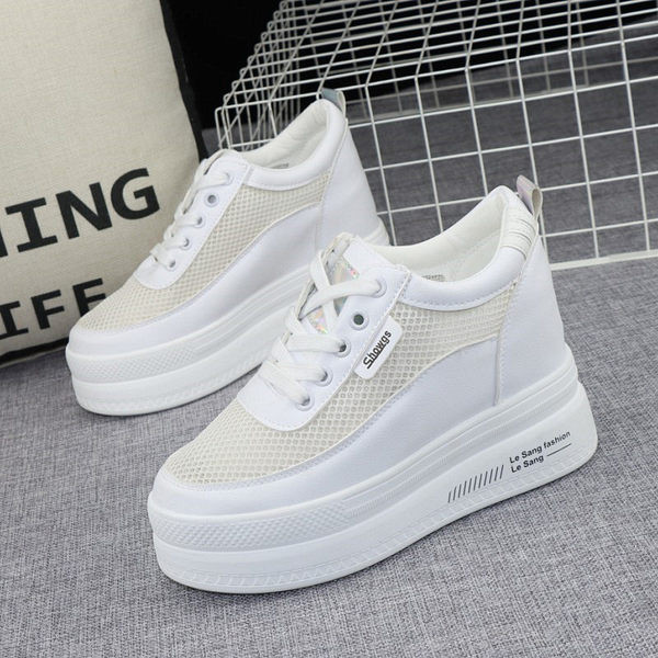 Võrkosa ja peidetud 10 cm platvormiga kevadtossud