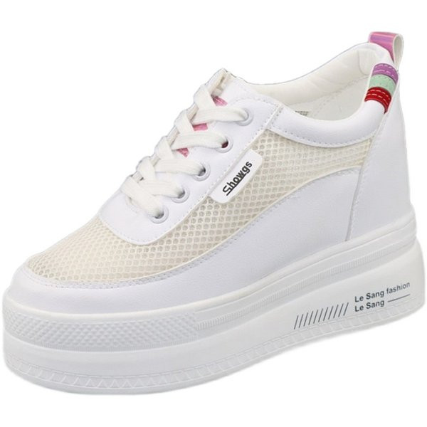 Võrkosa ja peidetud 10 cm platvormiga kevadtossud