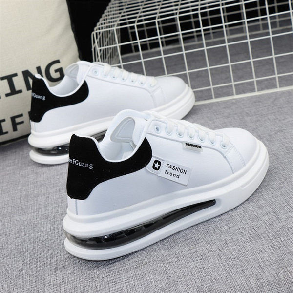 Női műbőr tornacipő légkamrával - különböző színekben