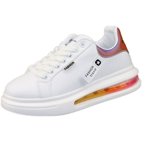 Női műbőr tornacipő légkamrával - különböző színekben