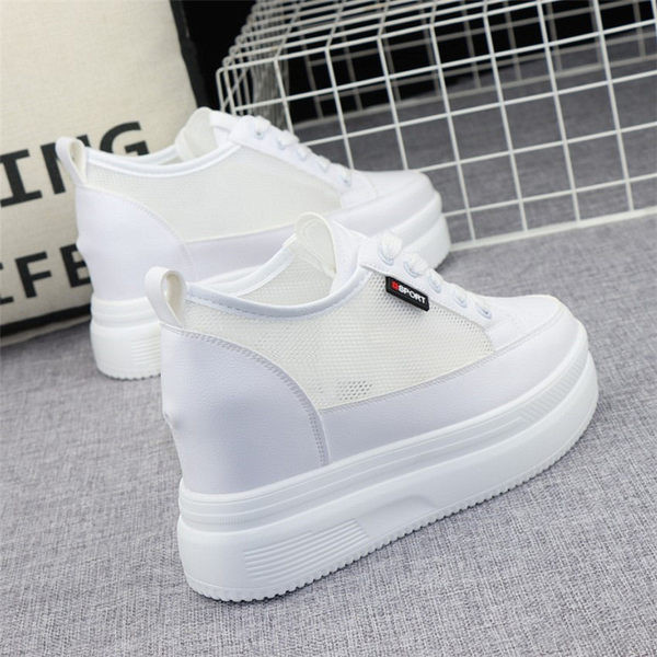 Ženske mrežaste tenisice u bijeloj boji