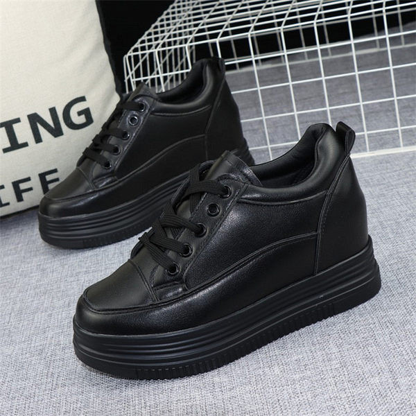 Dámske elegantné tenisky s platformou 8 cm