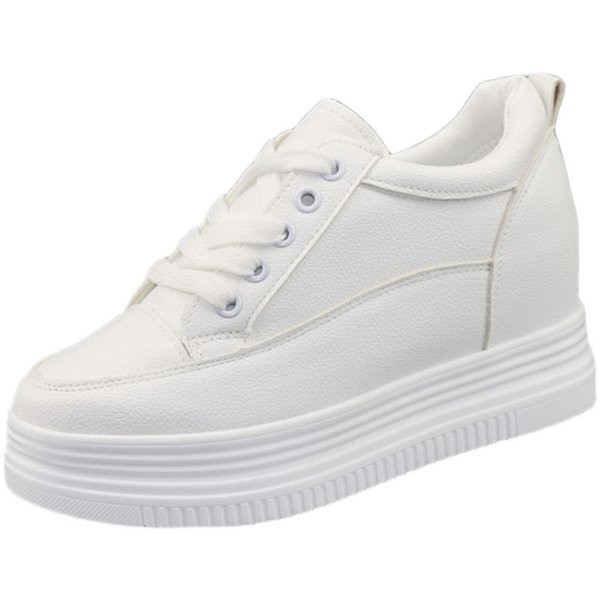 Dámske elegantné tenisky s platformou 8 cm