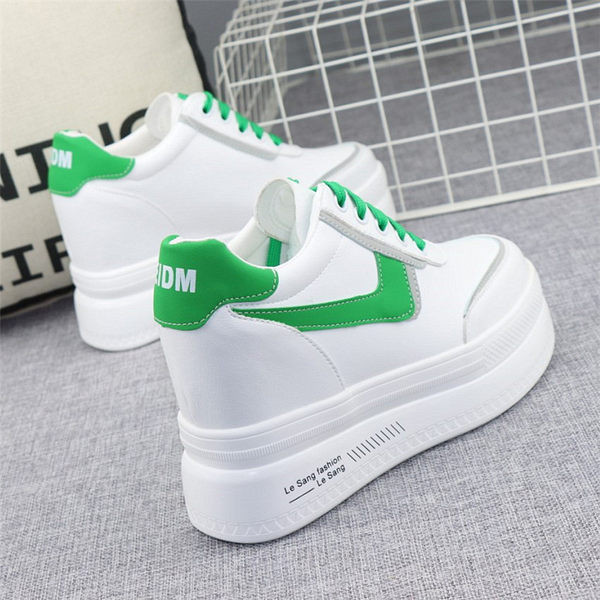 Γυναικεία sneakers με επιγραφή και πλατφόρμα 10 cm