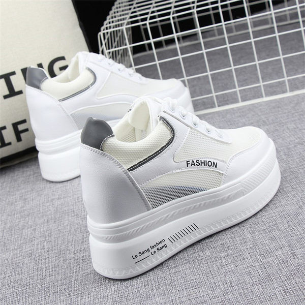 Tenisi de vară din plasă cu platformă înaltă