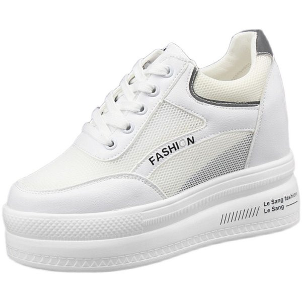 Tenisi de vară din plasă cu platformă înaltă