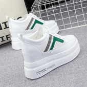 Női tornacipő 10 cm magas platformmal