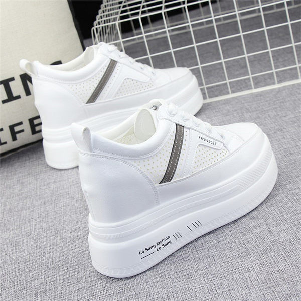 Női tornacipő 10 cm magas platformmal