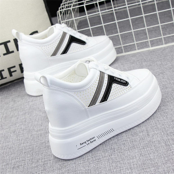 Női tornacipő 10 cm magas platformmal