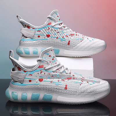 Νέο μοντέλο ανδρικών sneakers με κορδόνια - τρία χρώματα