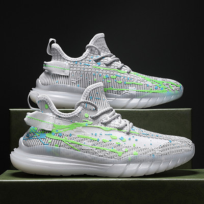 Νέο μοντέλο ανδρικών sneakers με κορδόνια - τρία χρώματα