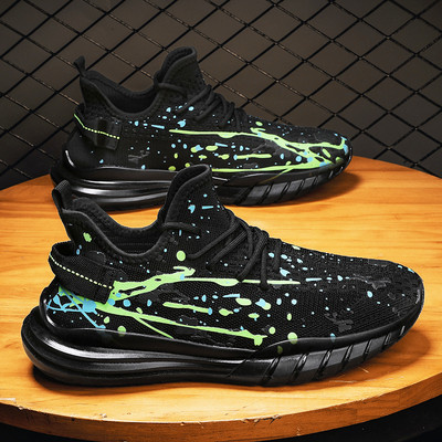 Νέο μοντέλο ανδρικών sneakers με κορδόνια - τρία χρώματα