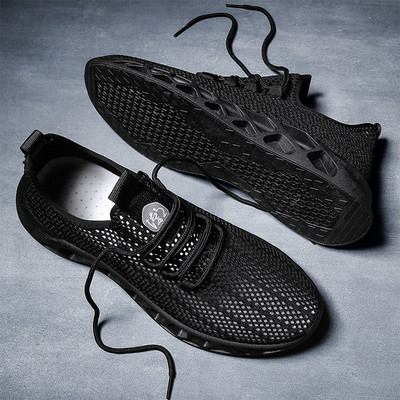Ανδρικά καλοκαιρινά sneakers από διχτυωτό ύφασμα