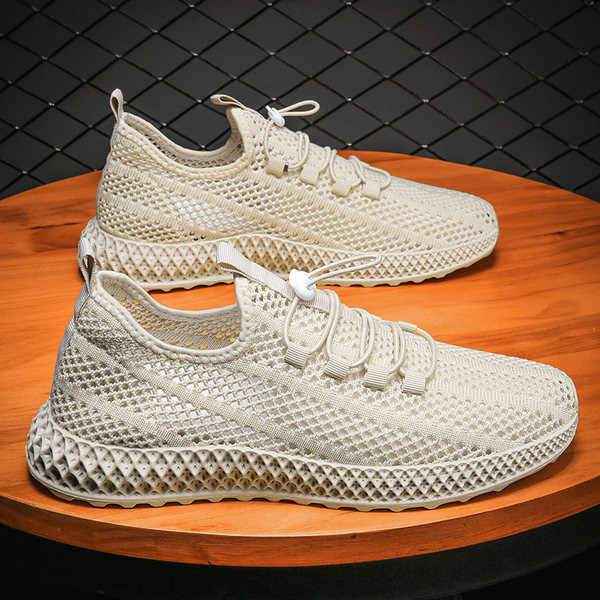 Vyriški vasariniai sportbačiai iš tinklinio audinio