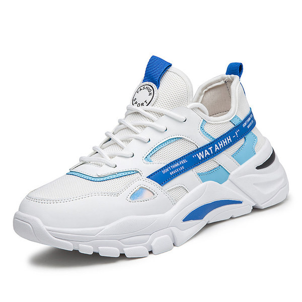 Мъжки маратонки в три цвята и груба подметка 