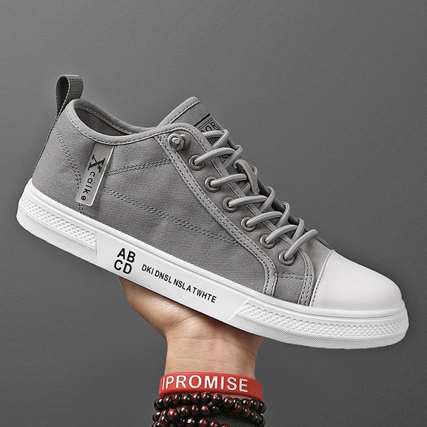 Meeste lõuendist tossud kirja ja lipsudega