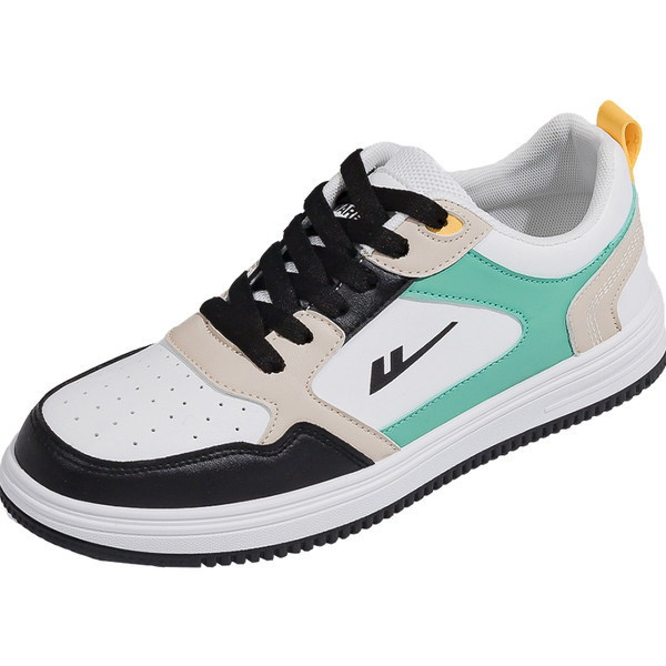 Спортни мъжки маратонки с равна подметка и връзки