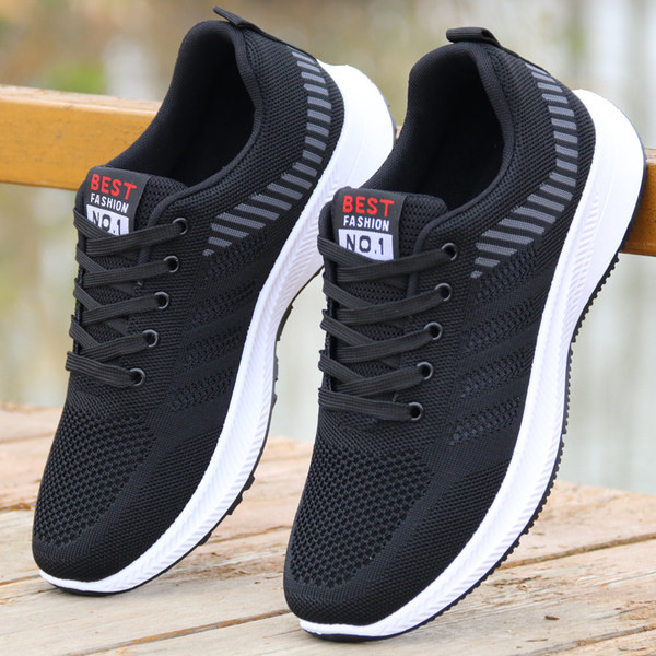 Мъжки текстилни маратонки с връзки - няколко цвята