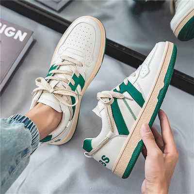 Ανδρικά sneakers με κορδόνια και επίπεδη σόλα - πολλά χρώματα