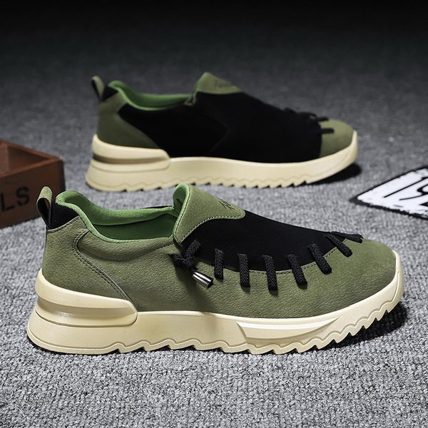 Öko-seemisnahast meeste tossud - kaks mudelit