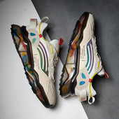 Модерни мъжки маратонки с шарен десен - няколко цвята