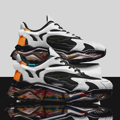 Модерни мъжки маратонки с шарен десен - няколко цвята