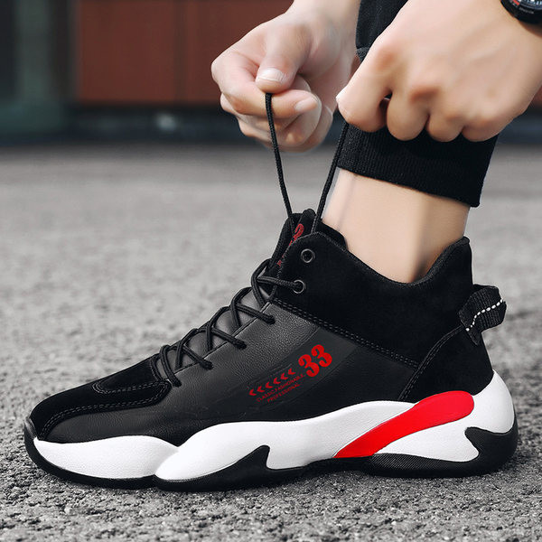 Meeste sportlikud paeltega kõrged tossud - mitu mudelit