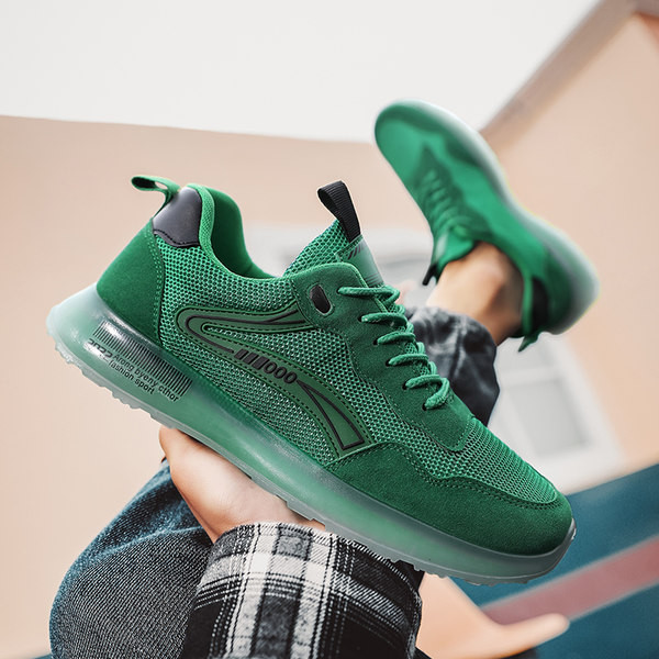 Модерни мъжки дишащи маратонки с връзки