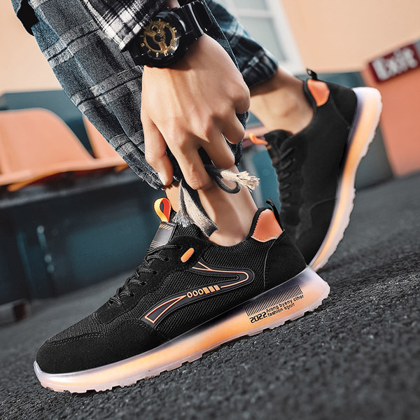 Модерни мъжки дишащи маратонки с връзки