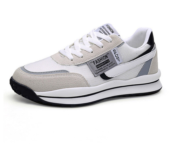 Öko-nahast ja võrkkangast valmistatud meeste vabaaja tossud