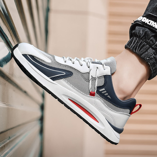 Öko-nahast ja tekstiilist osadest moodsad tossud