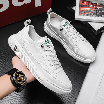 Lameda talla ja paeltega nahast meeste tossud