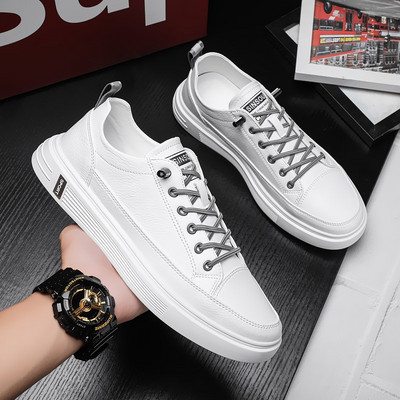 Lameda talla ja paeltega nahast meeste tossud