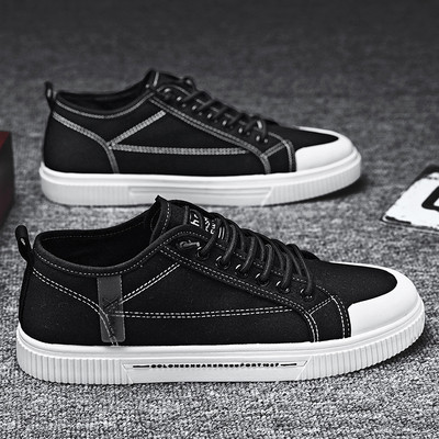 Ανδρικά sneakers από ύφασμα - σε τρία χρώματα