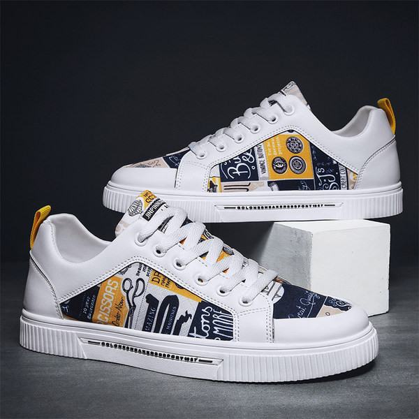 Moodsad aplikatsiooni ja lipsudega meeste tossud