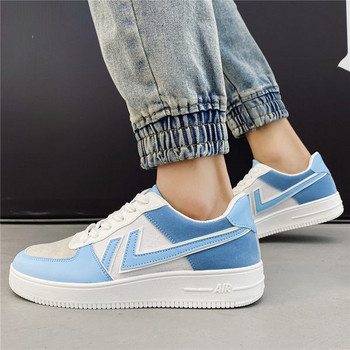 Ανδρικά casual sneakers δύο μοντέλα με κορδόνια