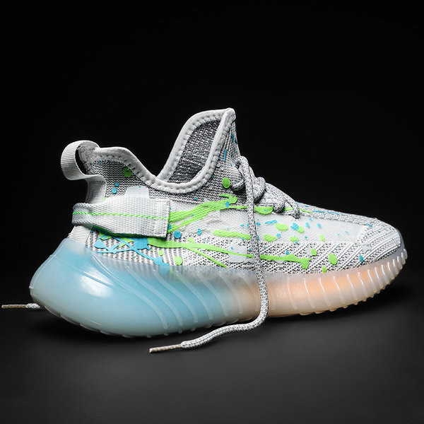 Värvilised tekstiilist tossud meestele