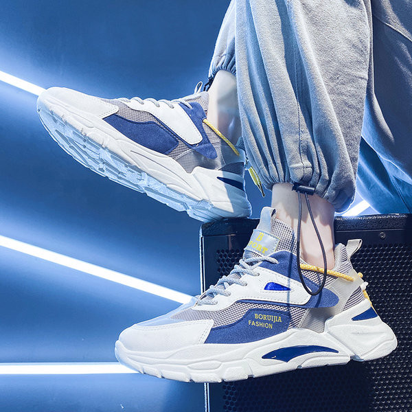 Muška sportska obuća od eko kože i tekstila