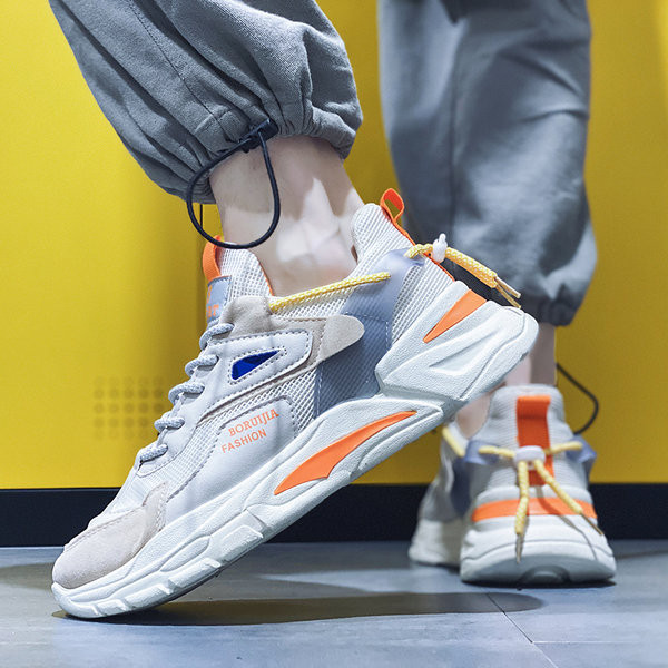 Muška sportska obuća od eko kože i tekstila