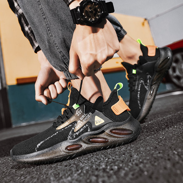 Ежедневни спортни дишащи маратонки с връзки  