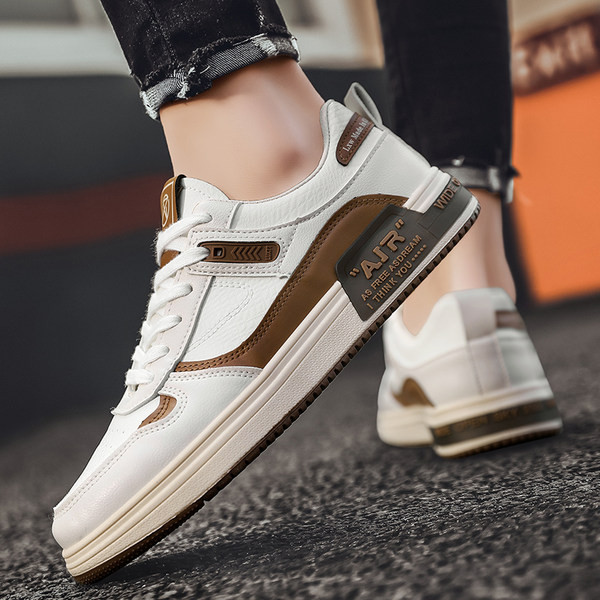 Öko-nahast valmistatud meeste kevadtossud