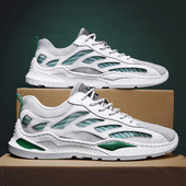 Μοντέρνα ανδρικά sneakers με τραχιά σόλα